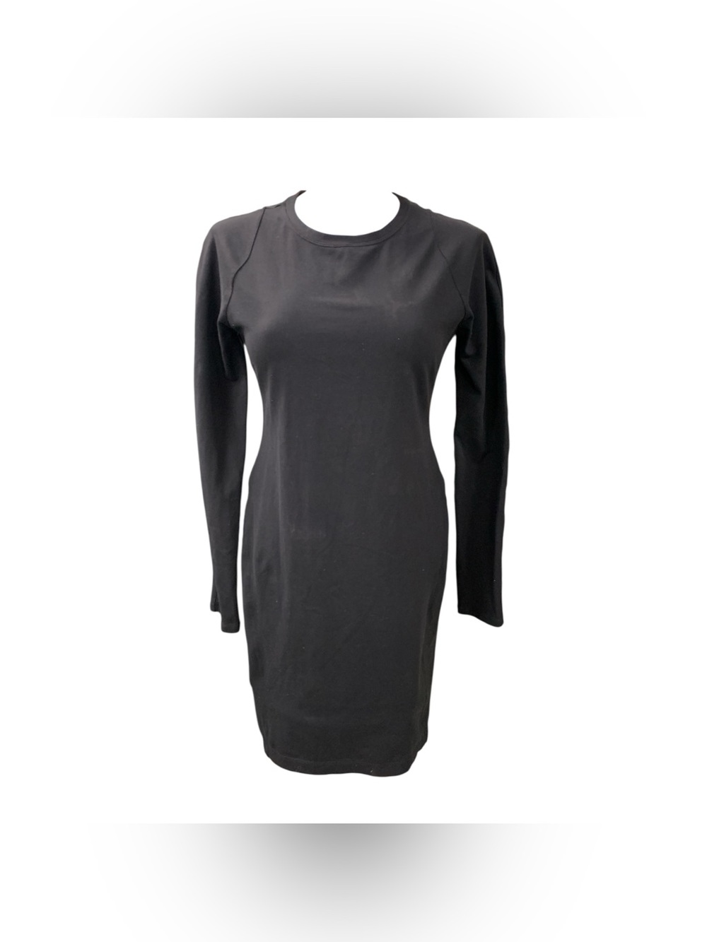 lululemon athletica Black Long-Sleeve Bodycon Dress Size M